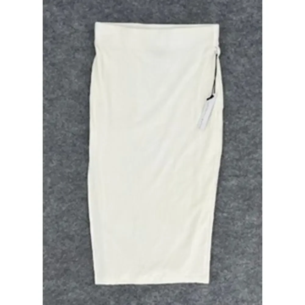 Stillwater The Rib Edit Skirt White Small
